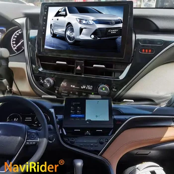 128 GB Rom Automobilio Radijo Toyota Camry 2018 2019 2020 2021 GPS Navigacija Android 13 Multimedia Vaizdo Grotuvas Autoradio Stereo 2Din