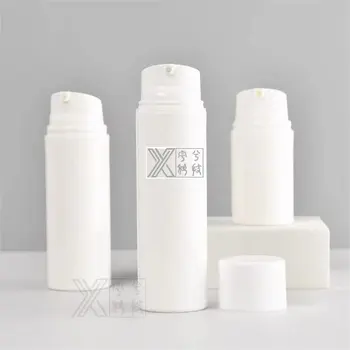 YUXI porceliano balta snap dėl vakuumo buteliuke pp cilindro formos veido kremas išpilstymo, Beoriu Buteliai