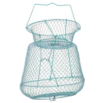 Išardomi Žvejybos Ju Narvo Lauko Multi-naudoti Krevetės Narve Nešiojamų Žvejybos Krepšelio