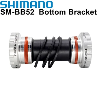 Shimano SM-BB52 Hollowtech II Kalnų Dviračių Apačioje Laikiklis SM BB52 68/73mm BB52 Dviračių Bottom Bracket 24mm MTB Skriejikams