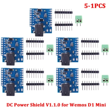 DC Power Shield V1.1.0 Wemos D1 Mini Plėtros Taryba DC Maitinimo Ekrano Modulis su Indikatorius Maitinimo Grandinės Apsaugos