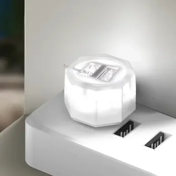 LED USB Kištukas, Naktį Šviesos Nešiojamą Diską Lempos 5V Skaitymo Lempos Mini Knygą Šviesos Galia Banko energija Varomas Lauko Kempingas Apšvietimo Lemputė