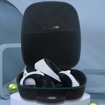 Kelionių lagaminas, Patogus PU Rankena, Krepšys Neperšlampamas Nešiojamų Saugojimo Nešiojimo Krepšys Smūgio sugertis PS VR2 PS5