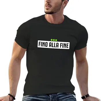 Juve Fino Alla Bauda T-Shirt Estetinį aprangos tuščią t shirts hipis drabužius, vintage drabužių mens grafinis t-shirts pack