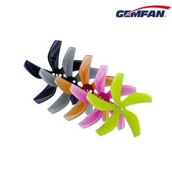 8Pairs Gemfan D51 51mm 2020 2X2X5 5-Blade PC Sraigto 1,5 mm RC FPV Lenktynių Freestyle 2inch Cinewhoop Ducted Drones 