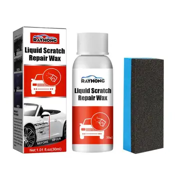 Automobilių Scratch Repair Kit Automobilių Dažai Restauravimo Rinkinys Dažų Valiklis, Automobilio Poliravimo Vaškas Junginys Vaškas Ištrinti Automobilis Automobilio Įbrėžimų