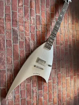 Metalo pilka nereguliarus elektrinė gitara, raudonmedžio fingerboard, raudonmedžio įstaiga, veiklos, iš karto užsakymą siuntos