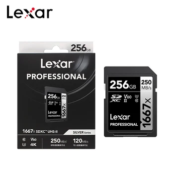Lexar SD Kortelę Micro SD Kortele ir SD Kortelių Skaitytuvas V60 U3 UHS-II SDXC Atminties Kortelės, Fotoaparato 100% Originalus
